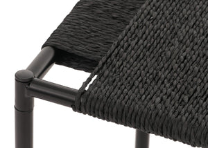 3er-Set Blumentisch Beistelltisch stapelbar Metall anthrazit