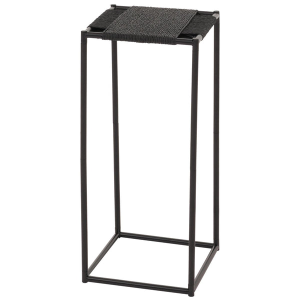 3er-Set Blumentisch Beistelltisch stapelbar Metall anthrazit