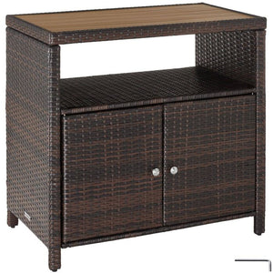 Gartenschrank Monscia braun