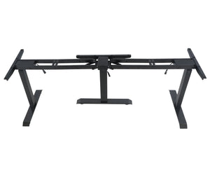 3in1 Variables Tischgestell elektrisch höhenverstellbar mit Memory 47kg schwarz