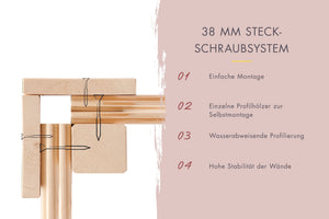 Saunahaus Ares 3 Saunahaus
