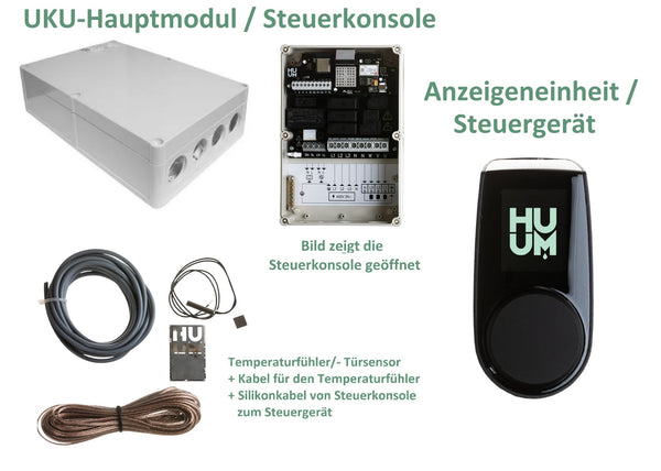 Steuergerät HUUM UKU WiFi für Saunaöfen und Bio-Öfen für Saunaöfen und Bio-Öfen bis 18kW Leistung