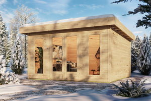 Gartenhaus North Gartenhaus, naturbelassen, ohne Zubehör