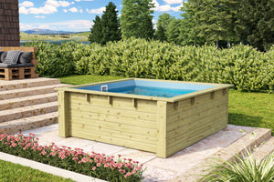 Massivholzpool Minipool