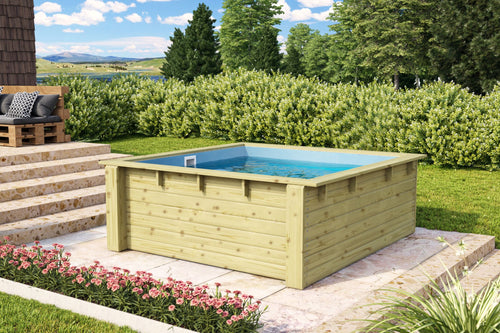 Massivholzpool Minipool