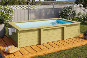 Massivholzpool Triton