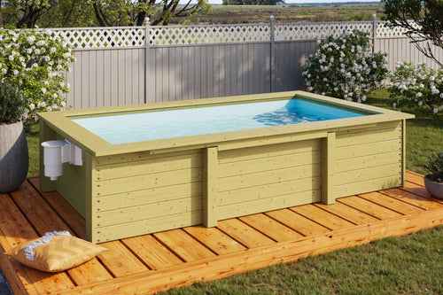 Massivholzpool Triton