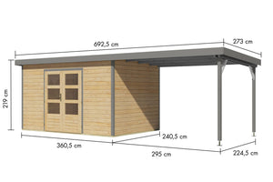 Gartenhaus Pluto
