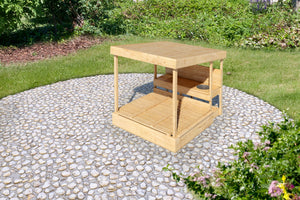 Sandkiste Max Kinderspielgerät, naturbelassen