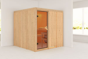 Sauna Rodin Systemsauna, Fronteinstieg