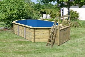 Massivholzpool Modell 4