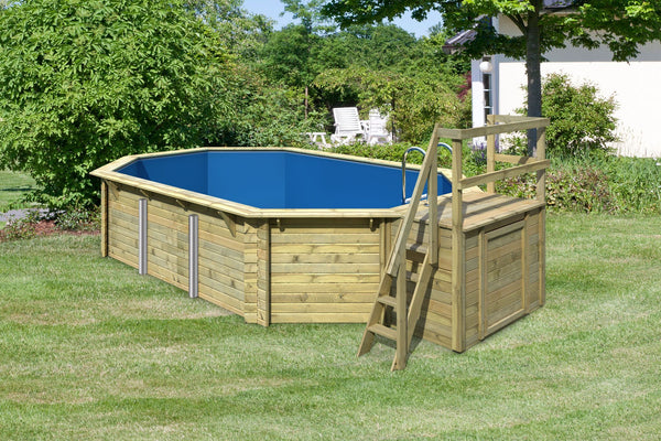 Massivholzpool Modell 4