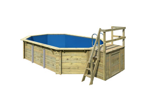 Massivholzpool Modell 4