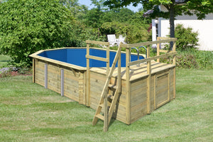 Massivholzpool Modell 4