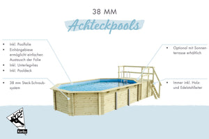 Massivholzpool Modell 4