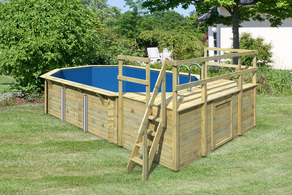 Massivholzpool Modell 4