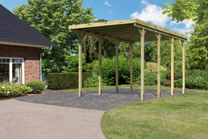 Caravan Carport kesseldruckimprägniert, ohne Zubehör