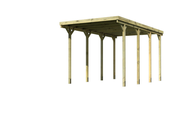 Caravan Carport kesseldruckimprägniert, ohne Zubehör