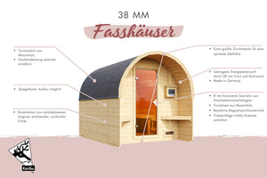 Fasshaus 2 Fasshaus, naturbelassen