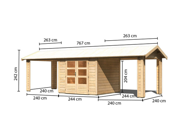 Gartenhaus Theres 3