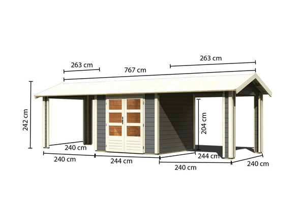 Gartenhaus Theres 3
