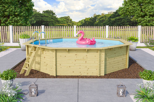 Massivholzpool Modell 3A
