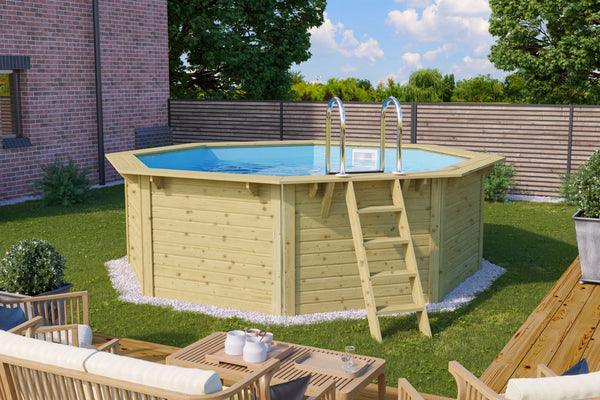 Massivholzpool Modell 1X