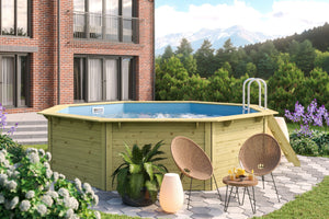 Massivholzpool Modell 2X
