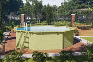 Massivholzpool Modell 2X