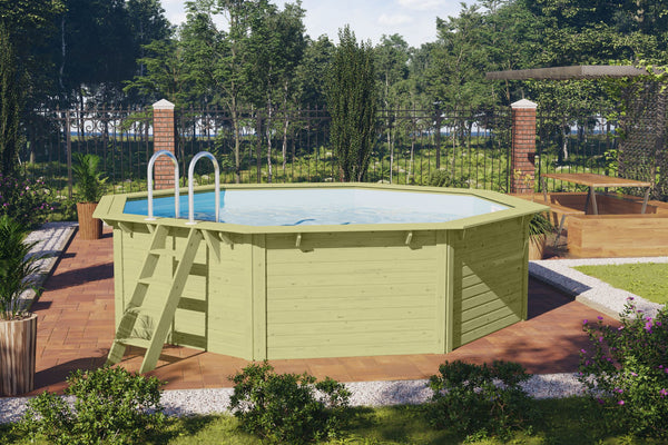 Massivholzpool Modell 2X