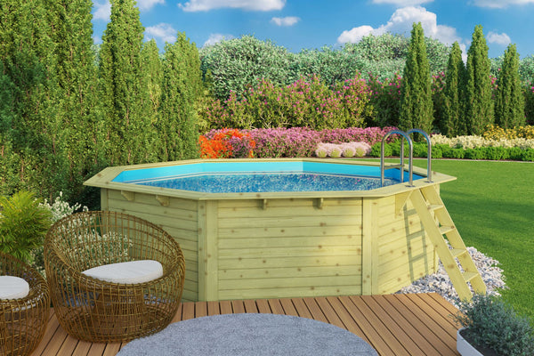 Massivholzpool Modell 2X