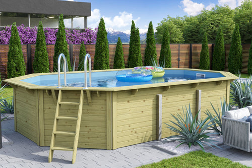 Massivholzpool Modell 4X