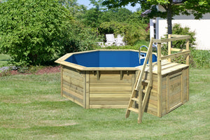 Massivholzpool Modell 1X