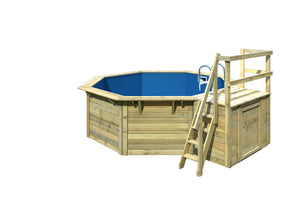 Massivholzpool Modell 1X
