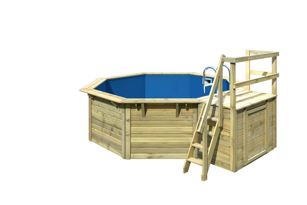 Massivholzpool Modell 1X
