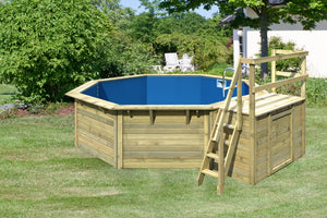 Massivholzpool Modell 2X