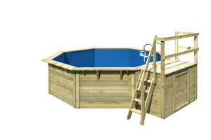 Massivholzpool Modell 2X