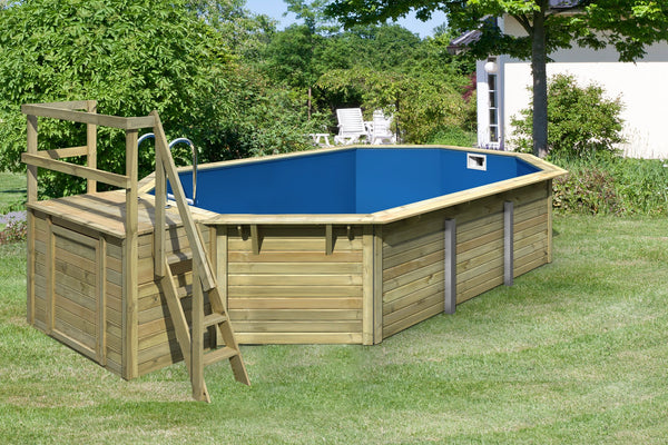 Massivholzpool Modell 4X