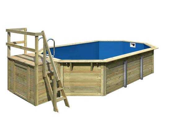 Massivholzpool Modell 4X
