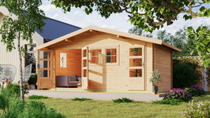 Gartenhaus Lagor 2 Gartenhaus, naturbelassen, ohne Zubehör