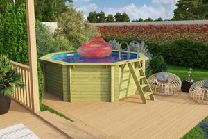 Massivholzpool Modell 1