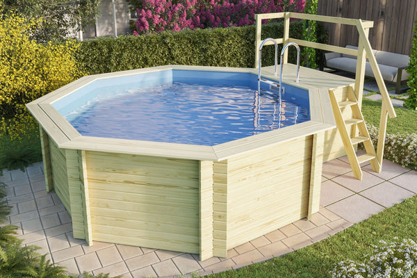 Massivholzpool Modell 1