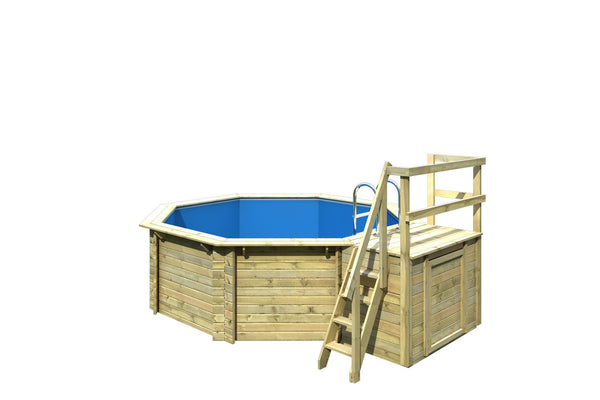 Massivholzpool Modell 1