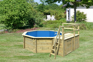 Massivholzpool Modell 1