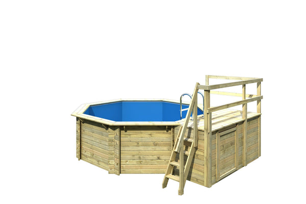 Massivholzpool Modell 1
