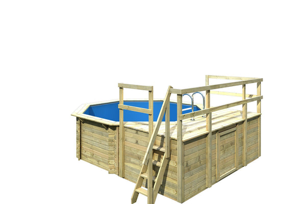 Massivholzpool Modell 1