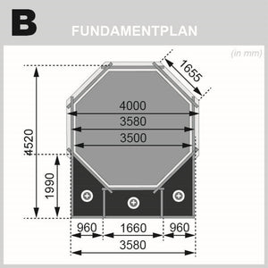 Massivholzpool Modell 1