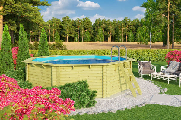 Massivholzpool Modell 2