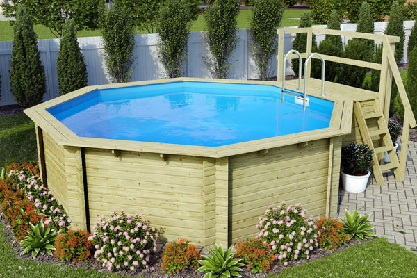 Massivholzpool Modell 2
