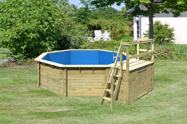 Massivholzpool Modell 2